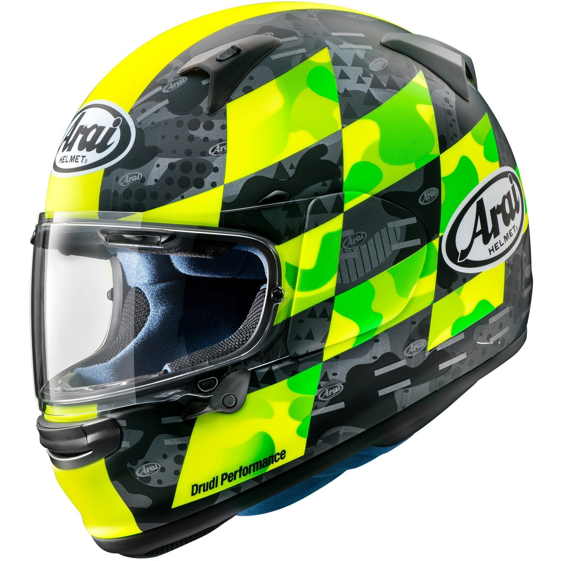 Regent-X Helmet (Patch Yellow Frost)