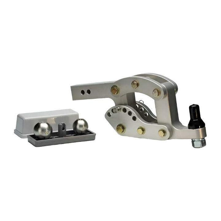 2" Clear Anodized Hitch Receiver 10" Drop 10K | Rhino Hitch