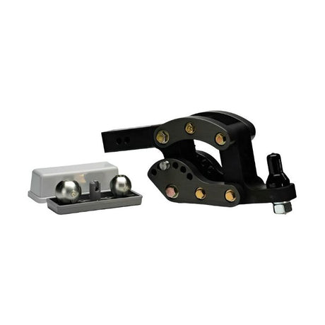 2.5" Black Anodized Hitch Receiver 10" Drop 14K | Rhino Hitch