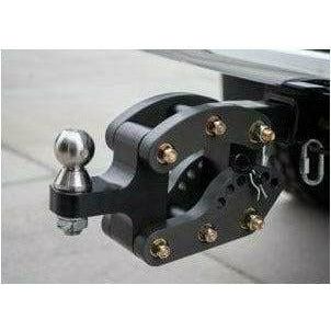 2.5" Black Anodized Hitch Receiver 7" Drop 14K | Rhino Hitch