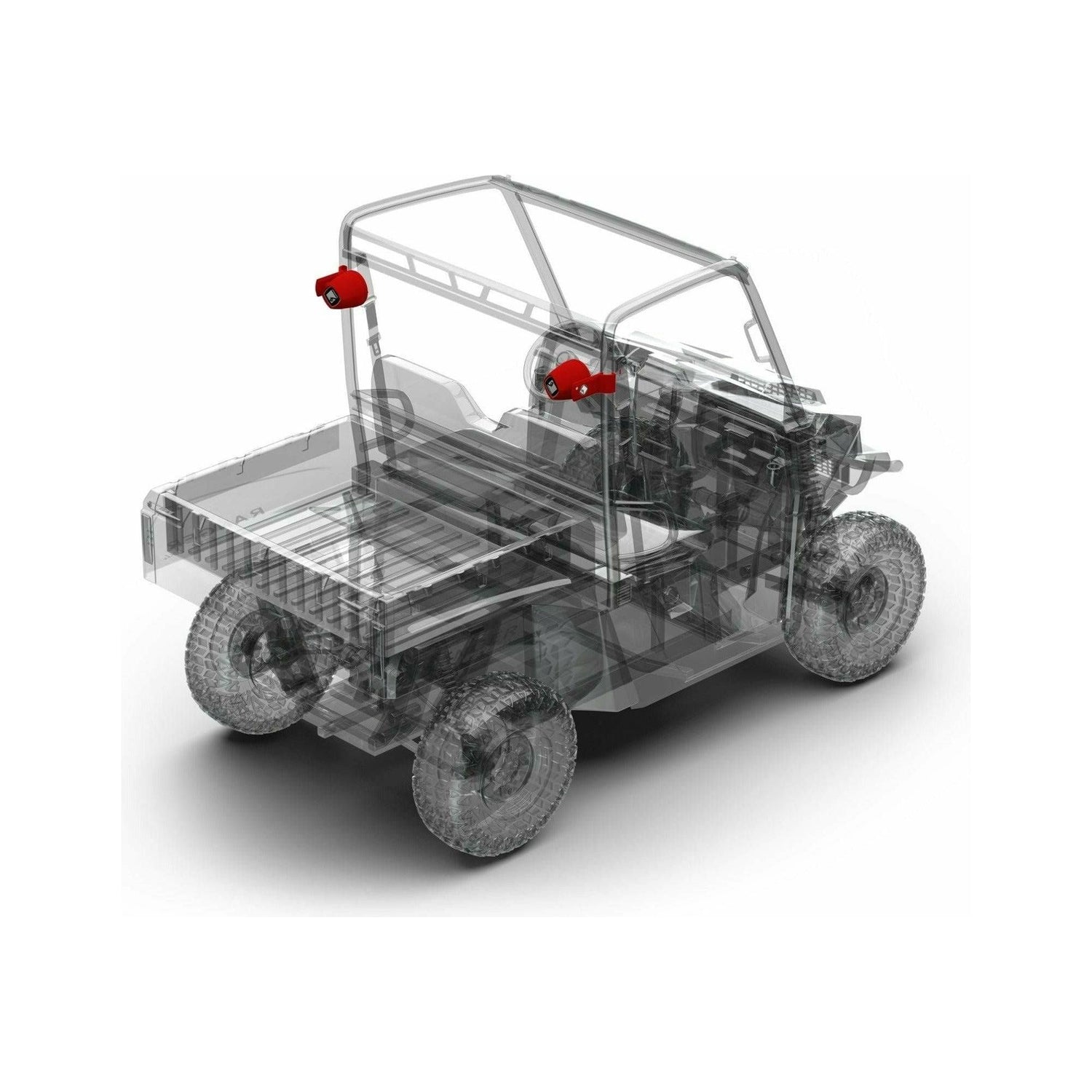 Rockford Fosgate Polaris Ranger (2015-2018) Rear Speaker Kit