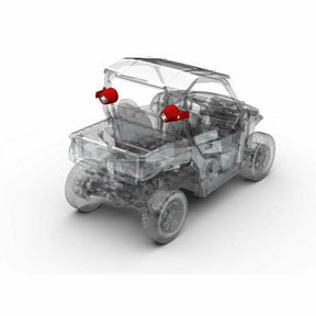 Rockford Fosgate Polaris General Rear Speaker Kit - Kombustion Motorsports