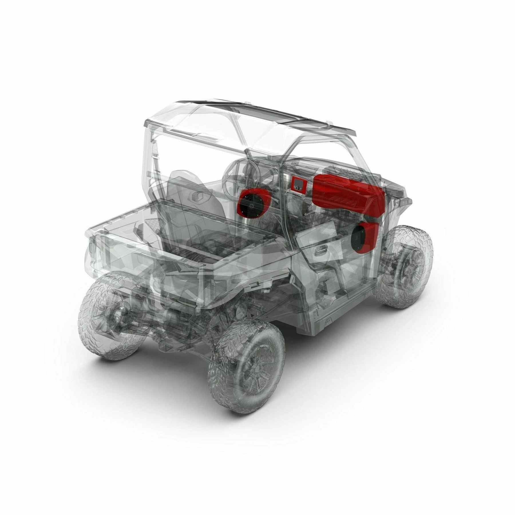 Rockford Fosgate Polaris General Stage 3 Audio Kit - Kombustion Motorsports