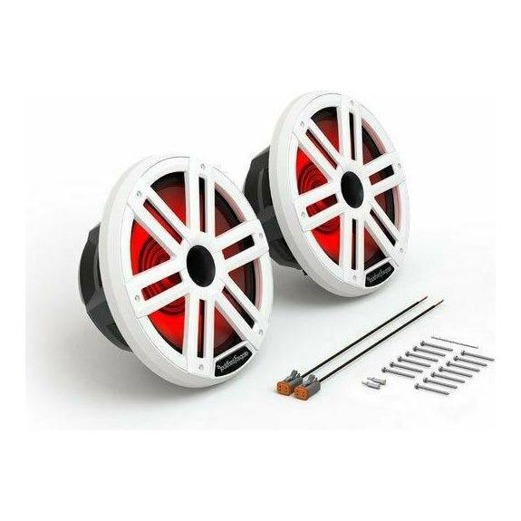 Rockford Fosgate M2 10" Color Optix 2-Way Horn Loaded Speaker (White)