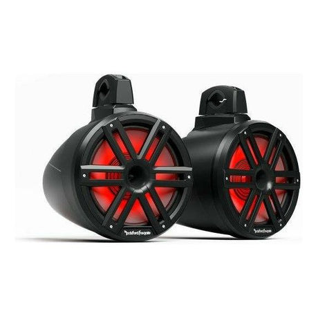 Rockford Fosgate M2 10" Color Optix 2-Way Horn Loaded Tower Speakers (Black)