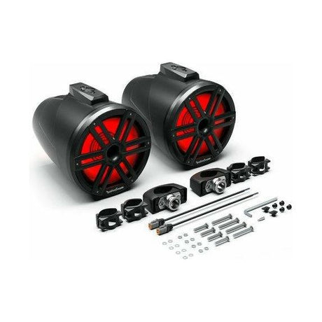 Rockford Fosgate M2 10" Color Optix 2-Way Horn Loaded Tower Speakers (Black)