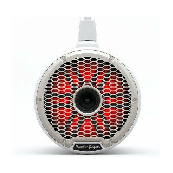 Rockford Fosgate M2 10" Color Optix 2-Way Horn Loaded Tower Speakers (White)