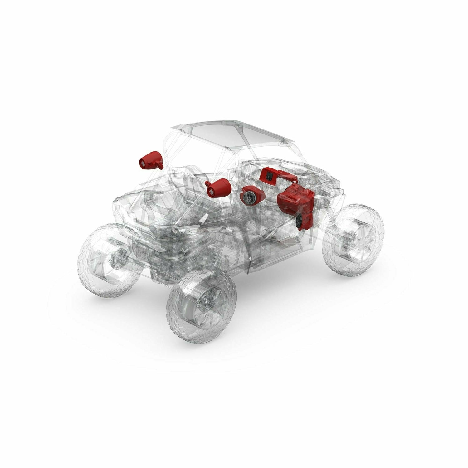 Rockford Fosgate Polaris RZR Stage 5 Audio Kit