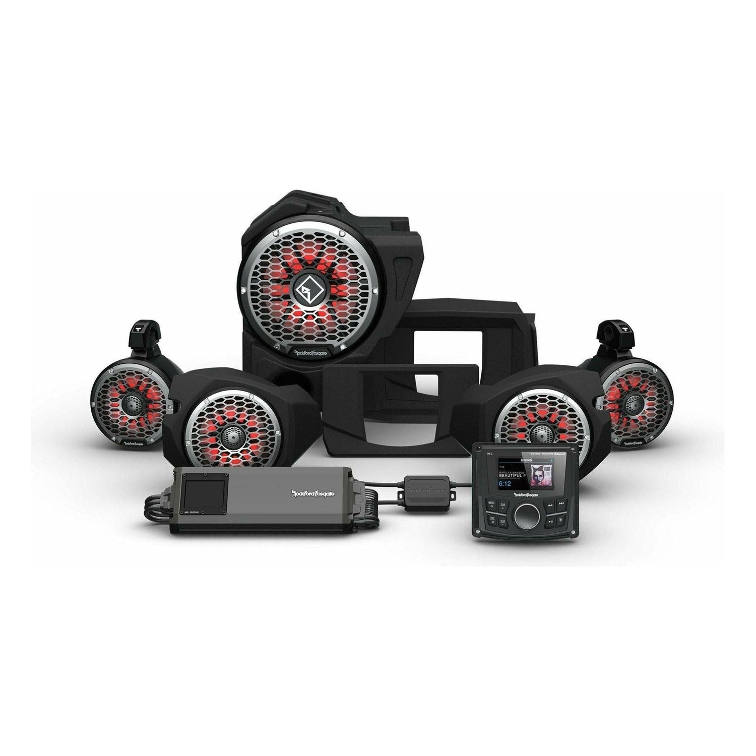 Rockford Fosgate Polaris RZR Stage 5 Audio Kit