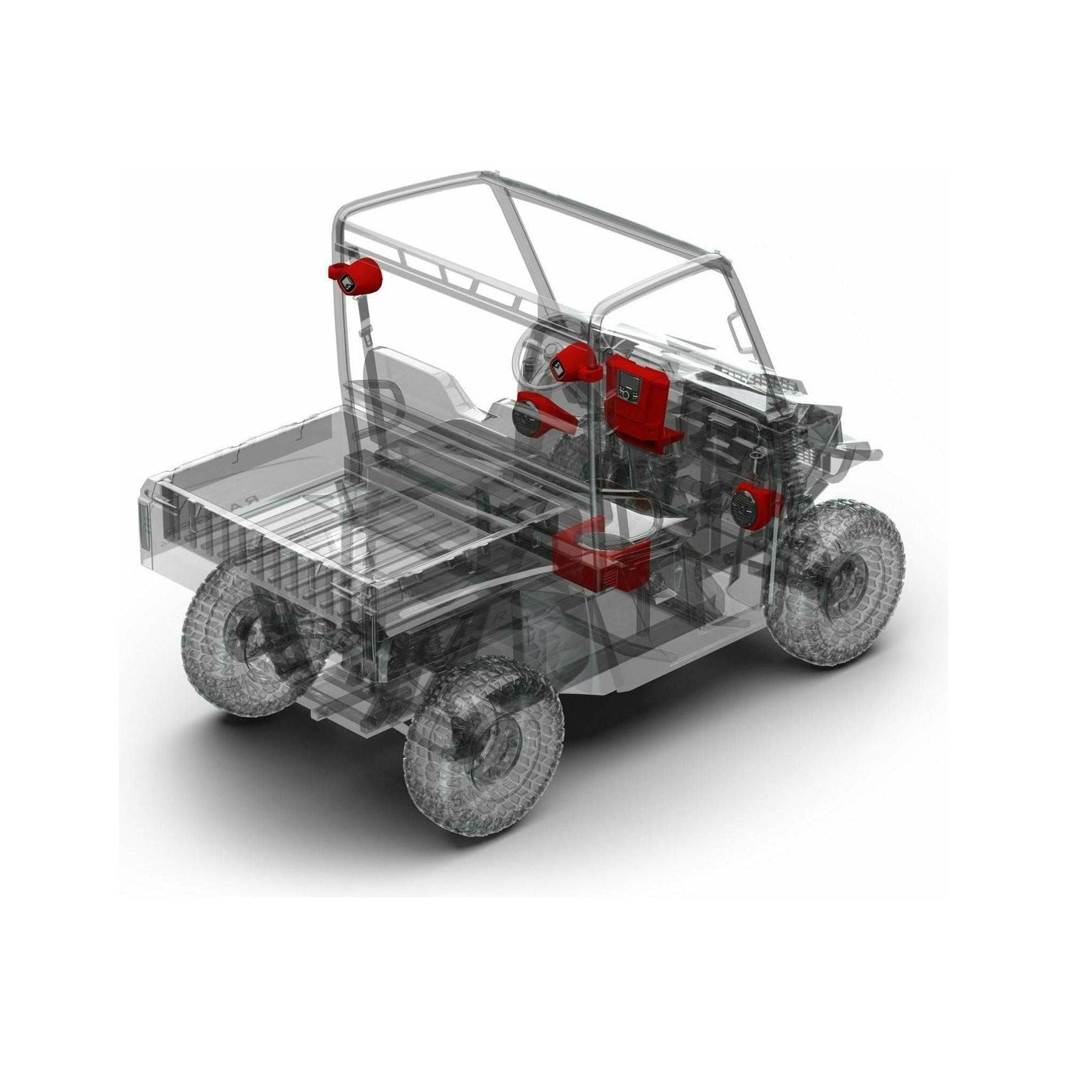 Polaris Ranger (2015-2017) Stage 4 Audio System | Rockford Fosgate