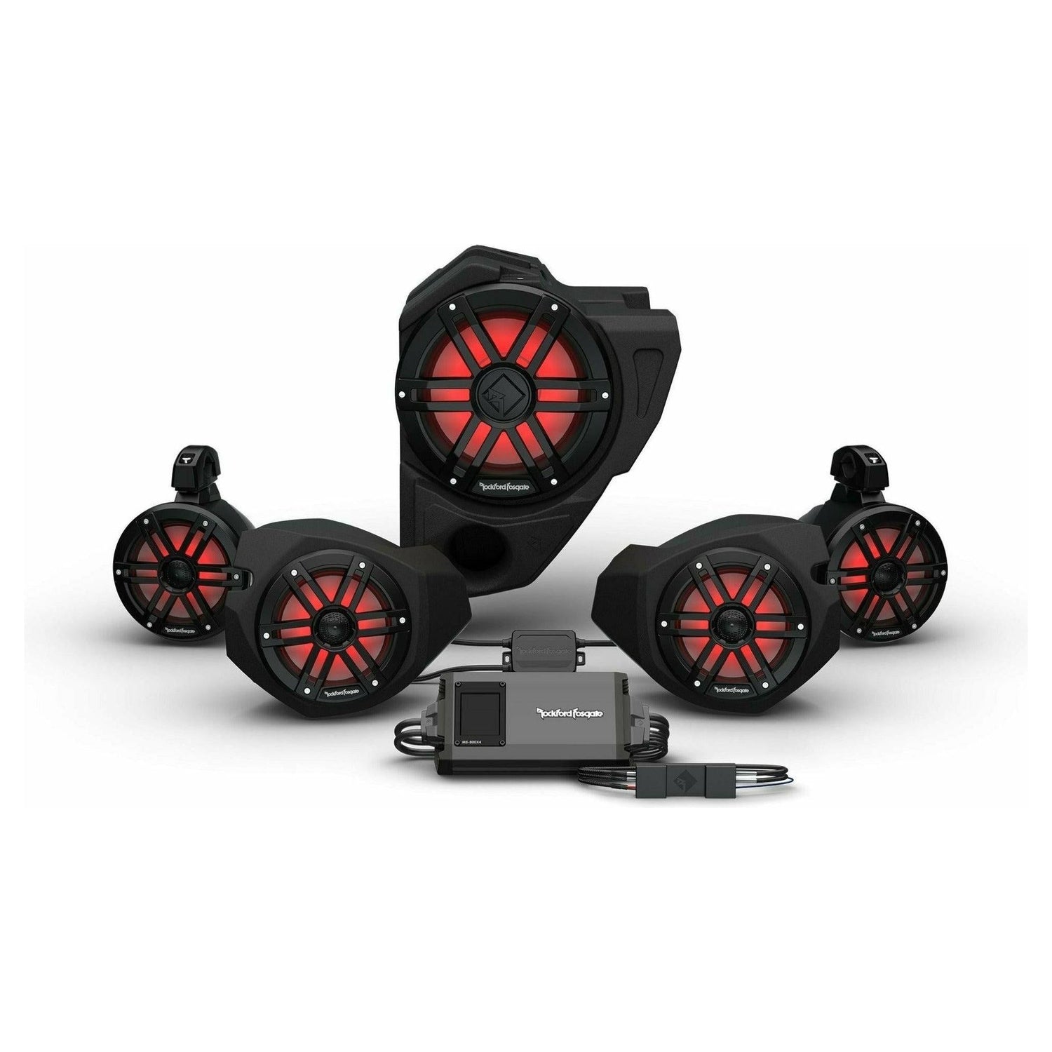 Rockford Fosgate Polaris RZR Ride Command Stage 4 Audio Kit