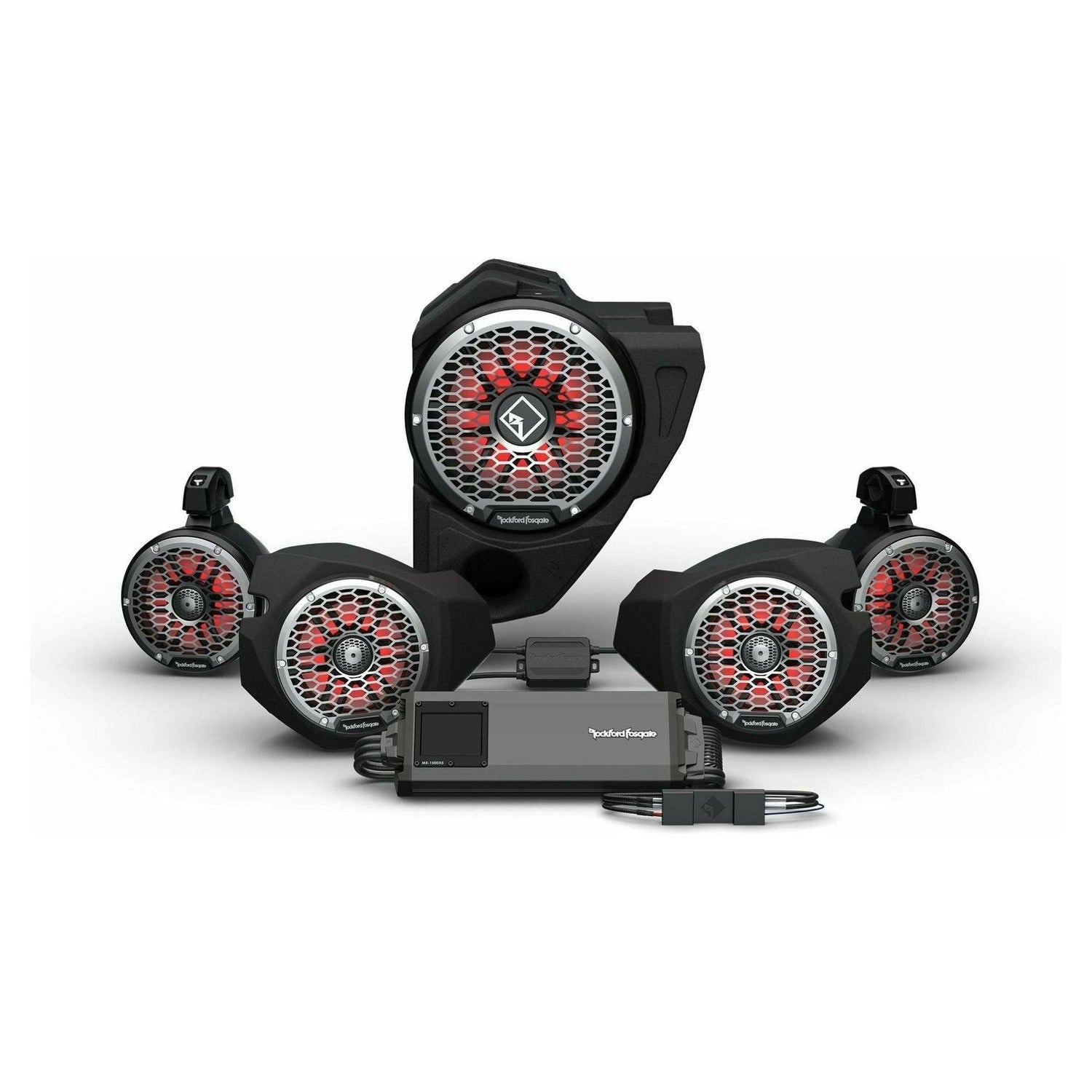 Rockford Fosgate Polaris RZR Ride Command Stage 5 Audio Kit