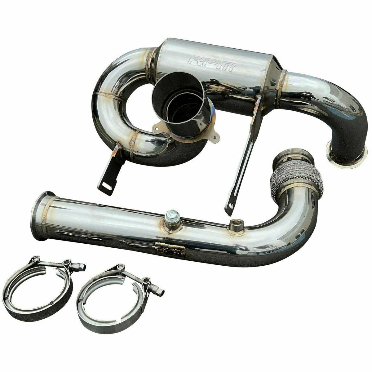 RPM Powersports Can Am Maverick X3 Monster Core Muffler Full 3" Exhaust