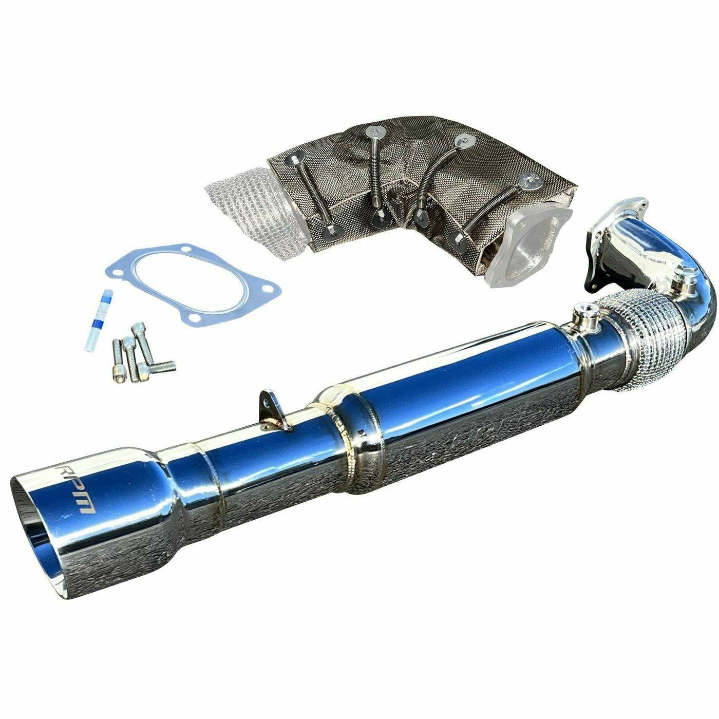 Buy Universal Car Turbo Whistle Muffler Exhaust Pipe - Size L in Pakistan