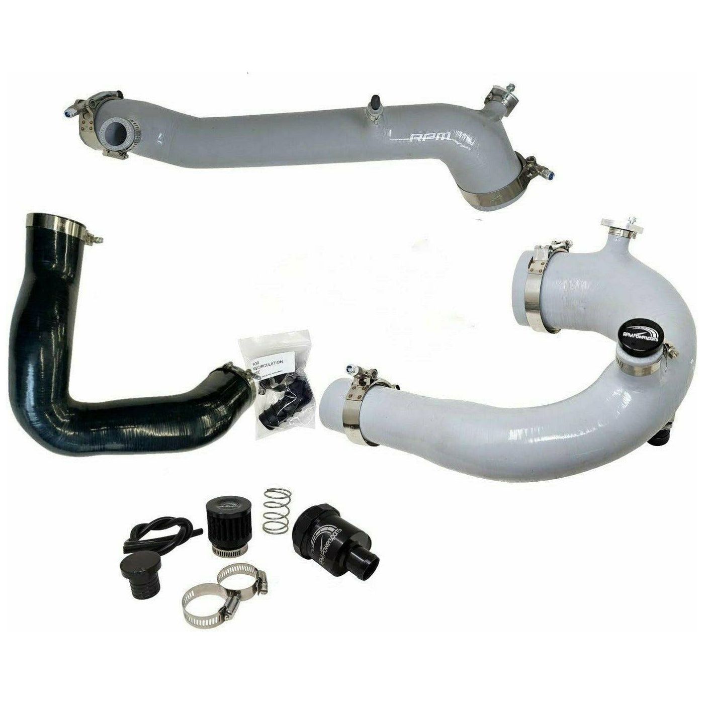 RPM Powersports Polaris RZR PRO XP / Turbo R Intake Charge Tubes & BOV Kit