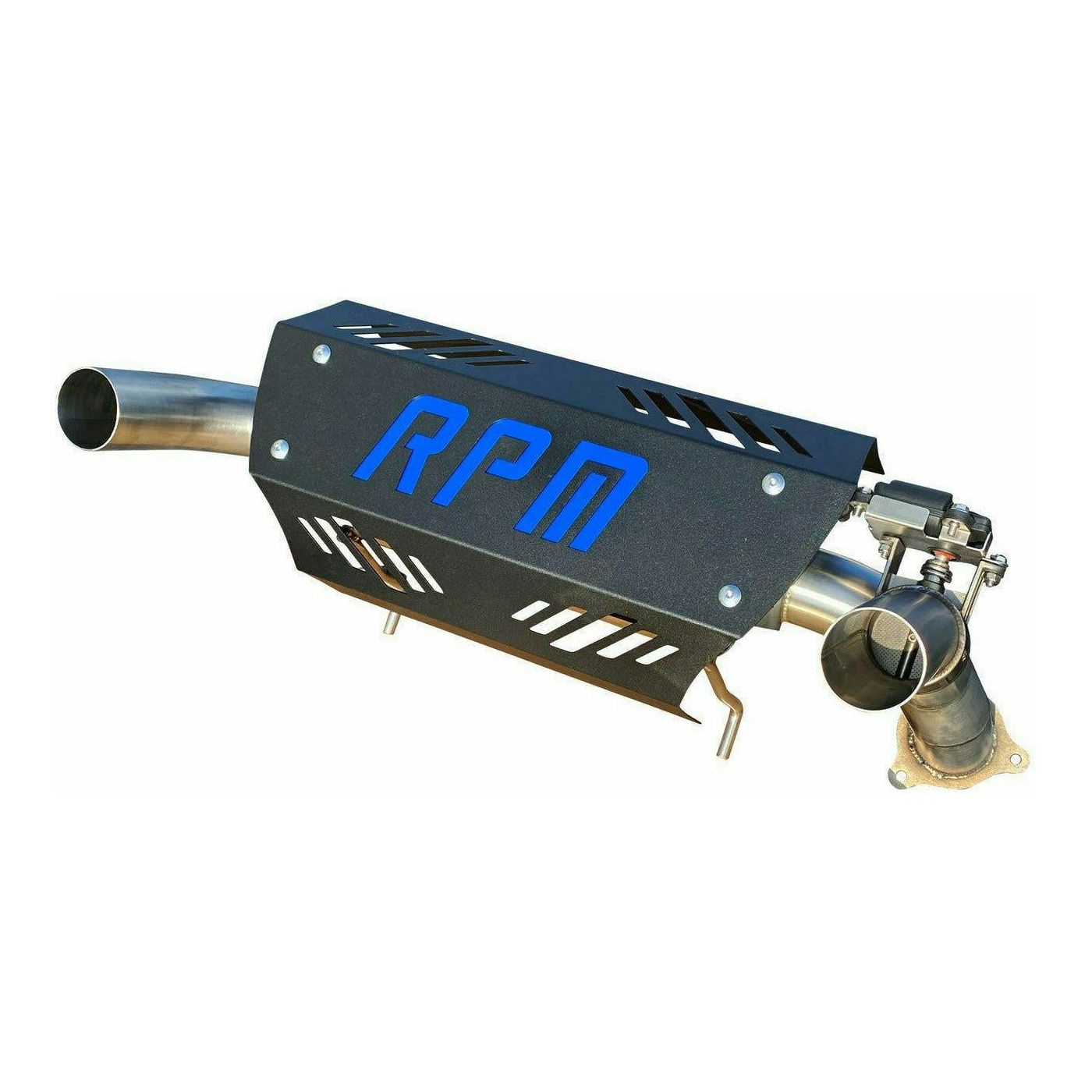 RPM Powersports Polaris RZR XP Turbo / Turbo S Captain's Choice Dual Tip Exhaust