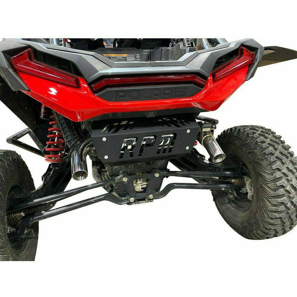 RPM Powersports Polaris RZR XP Turbo / Turbo S Captain's Choice Dual Tip Exhaust