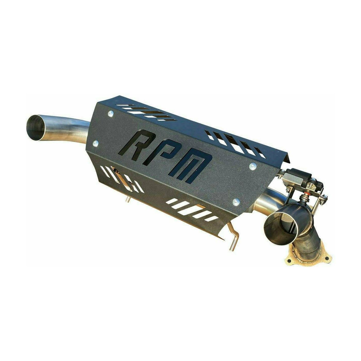 RPM Powersports Polaris RZR XP Turbo / Turbo S Captain's Choice Dual Tip Exhaust