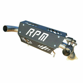 RPM Powersports Polaris RZR XP Turbo / Turbo S Captain's Choice Dual Tip Exhaust
