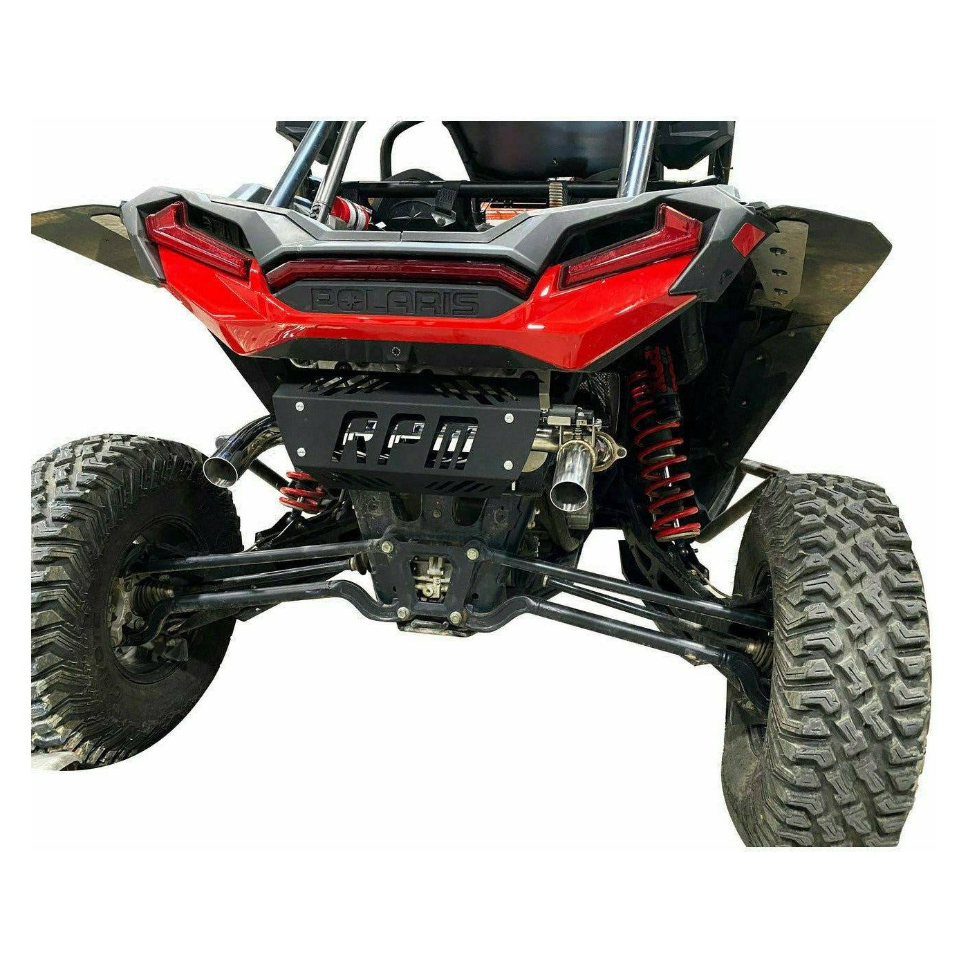 RPM Powersports Polaris RZR XP Turbo / Turbo S Captain's Choice Dual Tip Exhaust