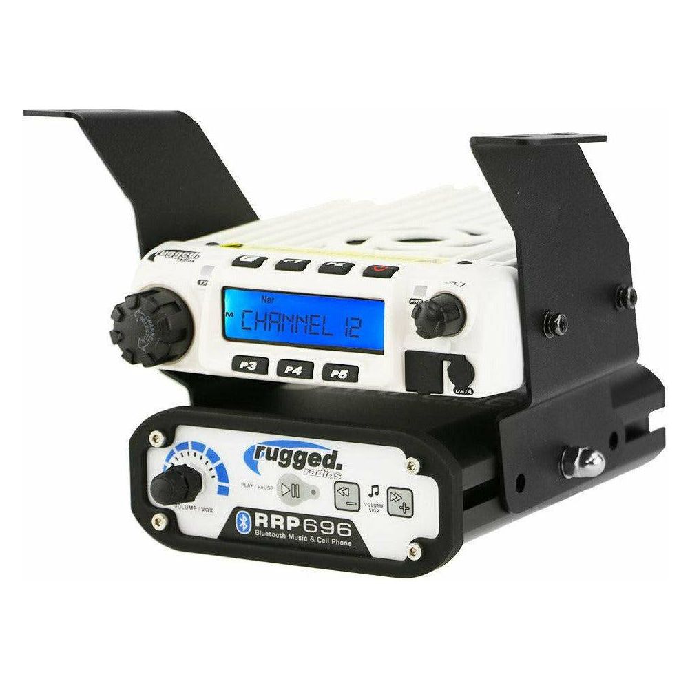 Polaris RZR Radio & Intercom Below Dash Mounting Bracket | Rugged Radios