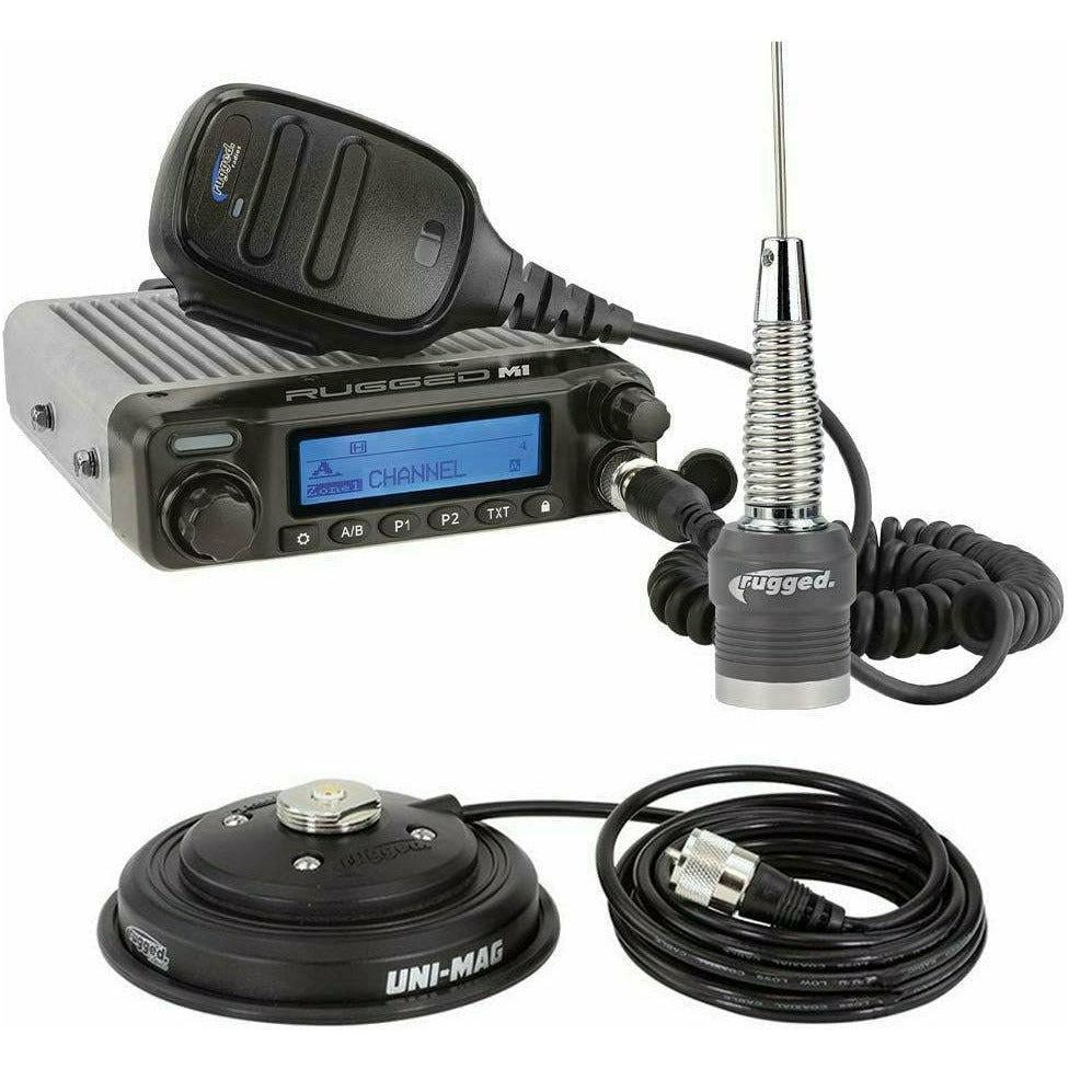 Rugged Radios M1 Race Series Waterproof Mobile with Antenna (Digital & Analog)