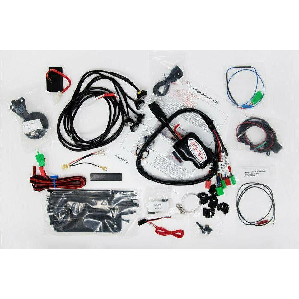 Polaris RZR Turn Signal & Horn Kit with Fang Lights | Ryco Motorsports