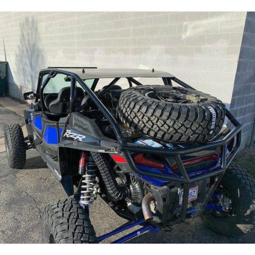 Sandworks Polaris RZR XP 4 1000/Turbo Standard Height Bumper Cage (Raw)