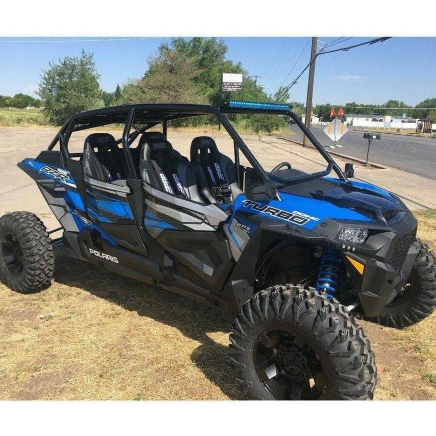 Sandworks Polaris RZR XP 4 1000/Turbo Standard Height Bumperless Cage (Raw)