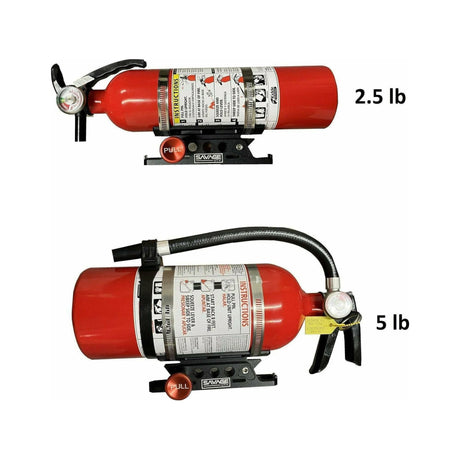 Savage UTV Mount and Extinguisher Set