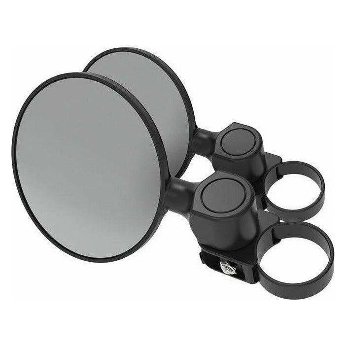 BaseClamp 5" Round Convex Side Mirrors (Pair) | Scosche