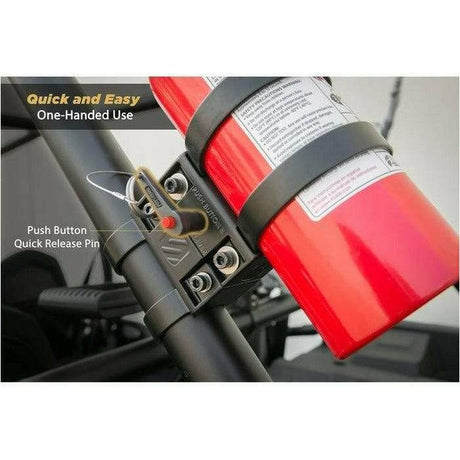 BaseClamp Quick Release Fire Extinguisher Mount | Scosche