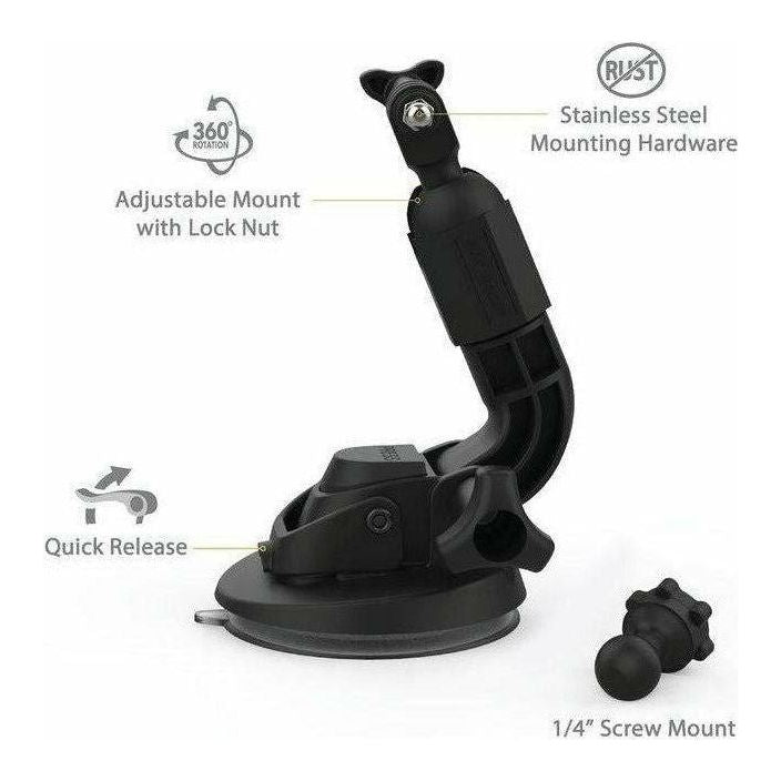 TerraClamp Suction Cup Action Camera Mount | Scosche