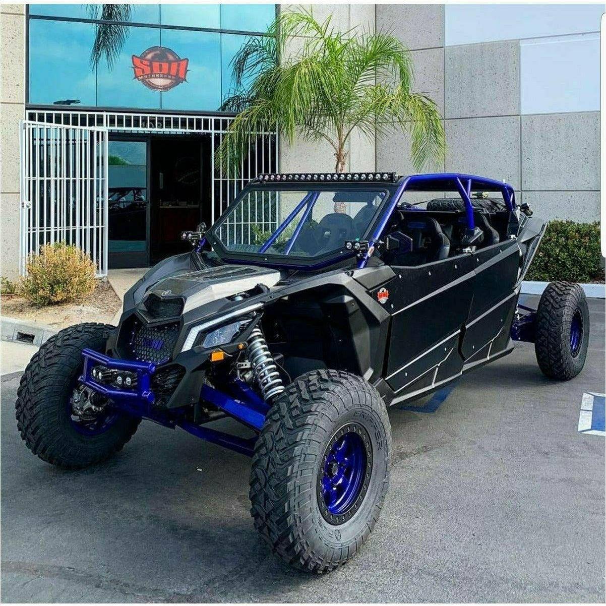 SDR Motorsports Can Am Maverick X3 MAX (2020+) Baja Series Cage (RAW)