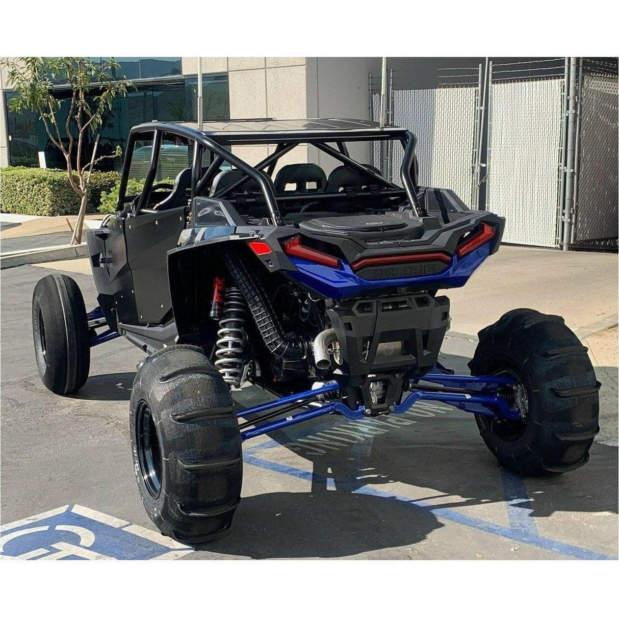 Polaris RZR 4 Raw Fastback Shorty Cage | SDR Motorsports