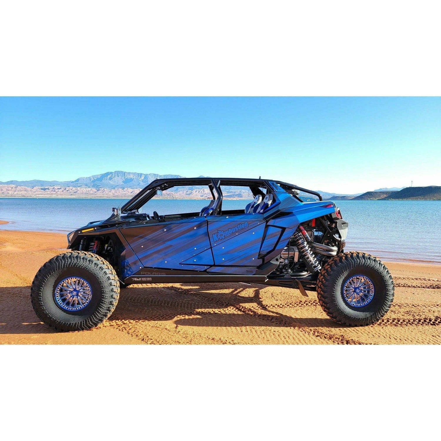 SDR Motorsports Polaris RZR PRO R (4-Door) Fastback Shorty Cage (RAW)
