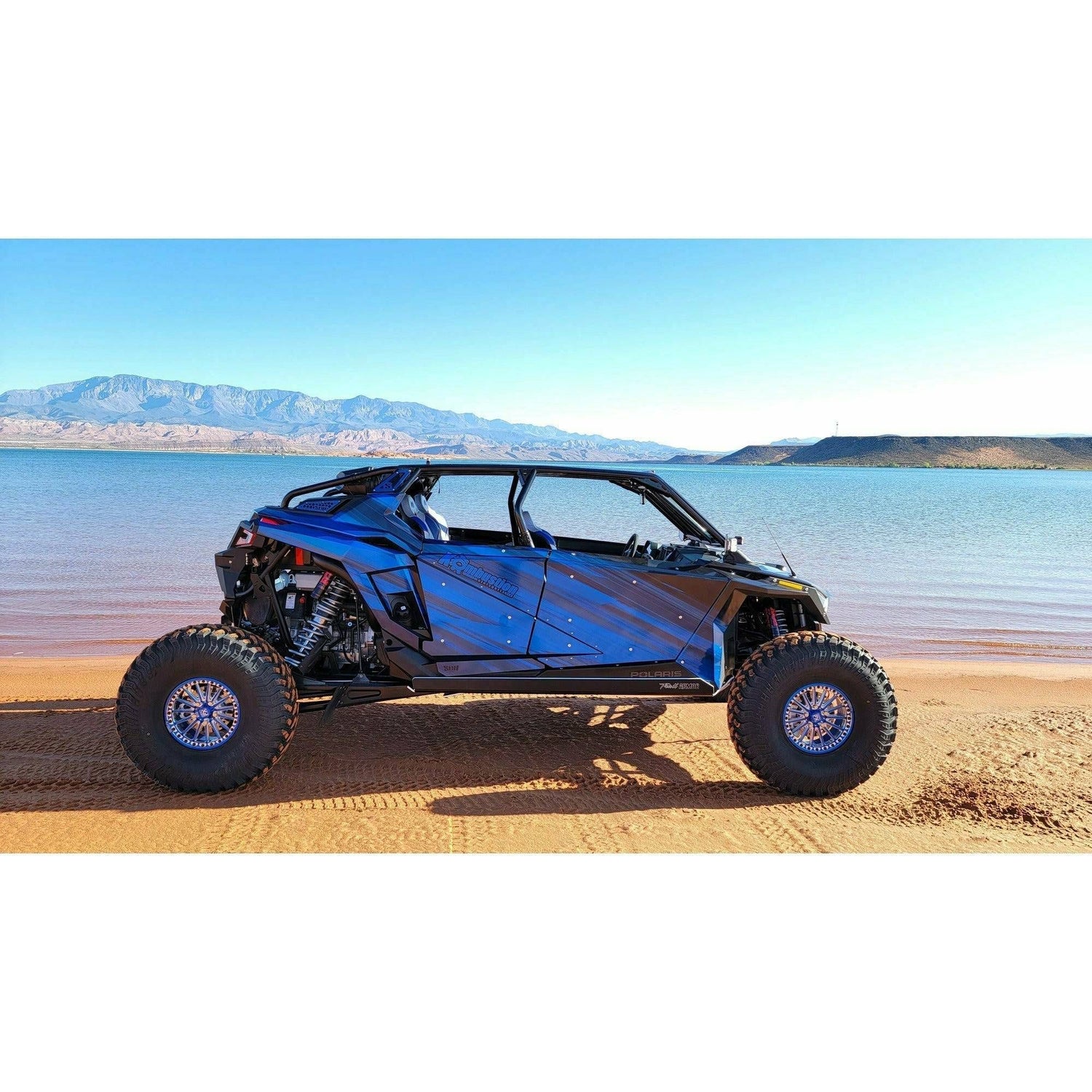 SDR Motorsports Polaris RZR PRO R (4-Door) Fastback Shorty Cage (RAW)
