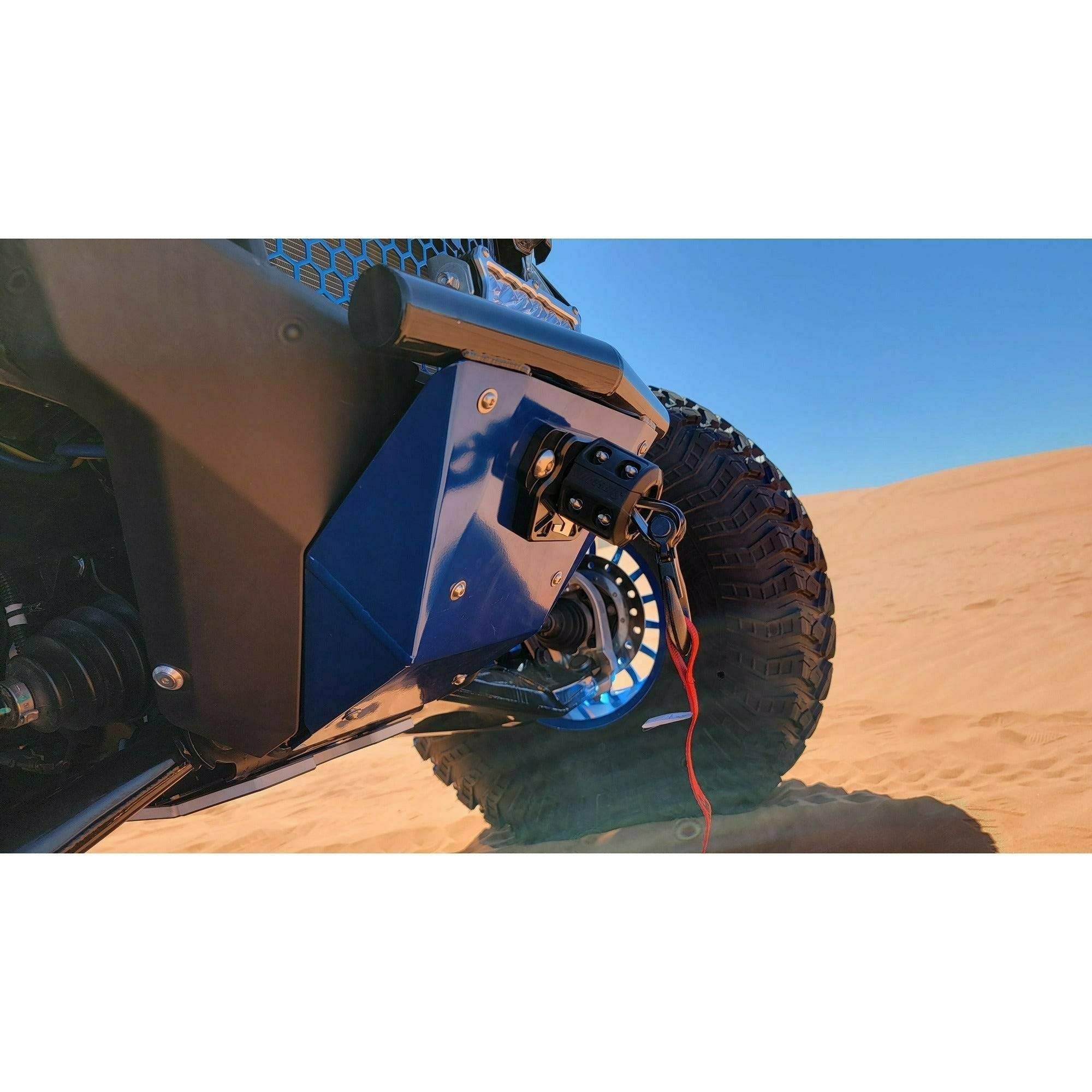 SDR Motorsports Polaris RZR PRO R / Turbo R Single Tube Front Winch Bumper