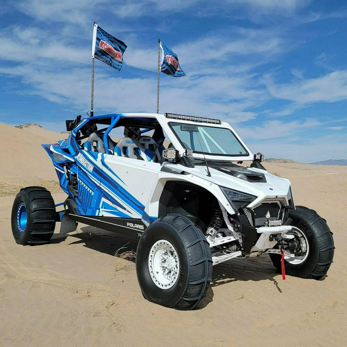 SDR Motorsports Polaris RZR PRO XP (4 Seat) Fastback Shorty Cage