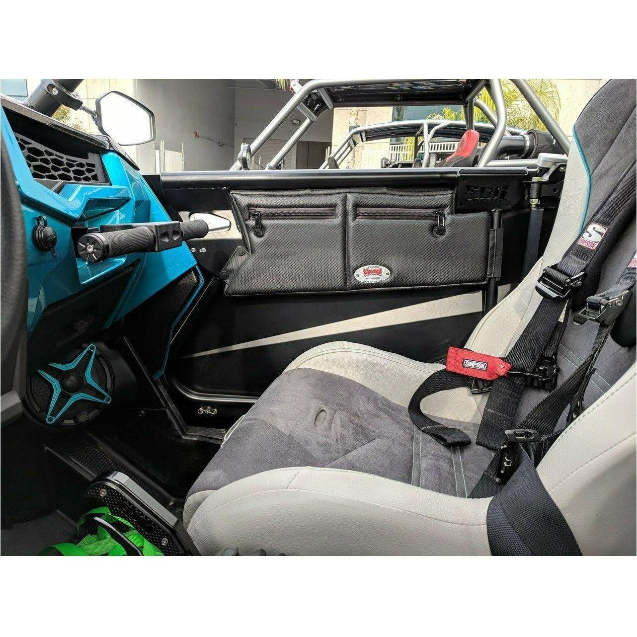 Polaris RZR 4 Hi-Bred Storage Door Bags | SDR Motorsports
