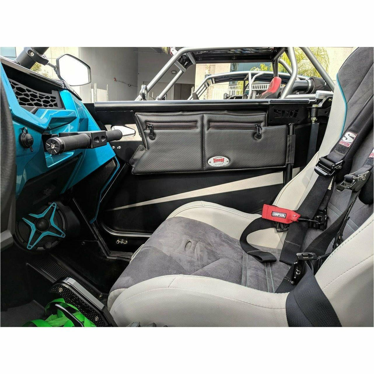 Polaris RZR 4 Hi-Bred Storage Door Bags - Kombustion Motorsports