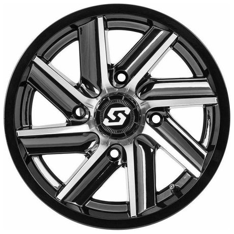 Sedona Chopper Wheel (Black Machined)