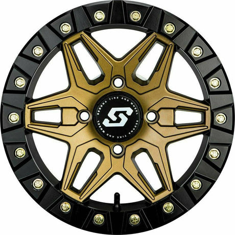 Sedona Split 6 Beadlock Wheel (Bronze/Black)