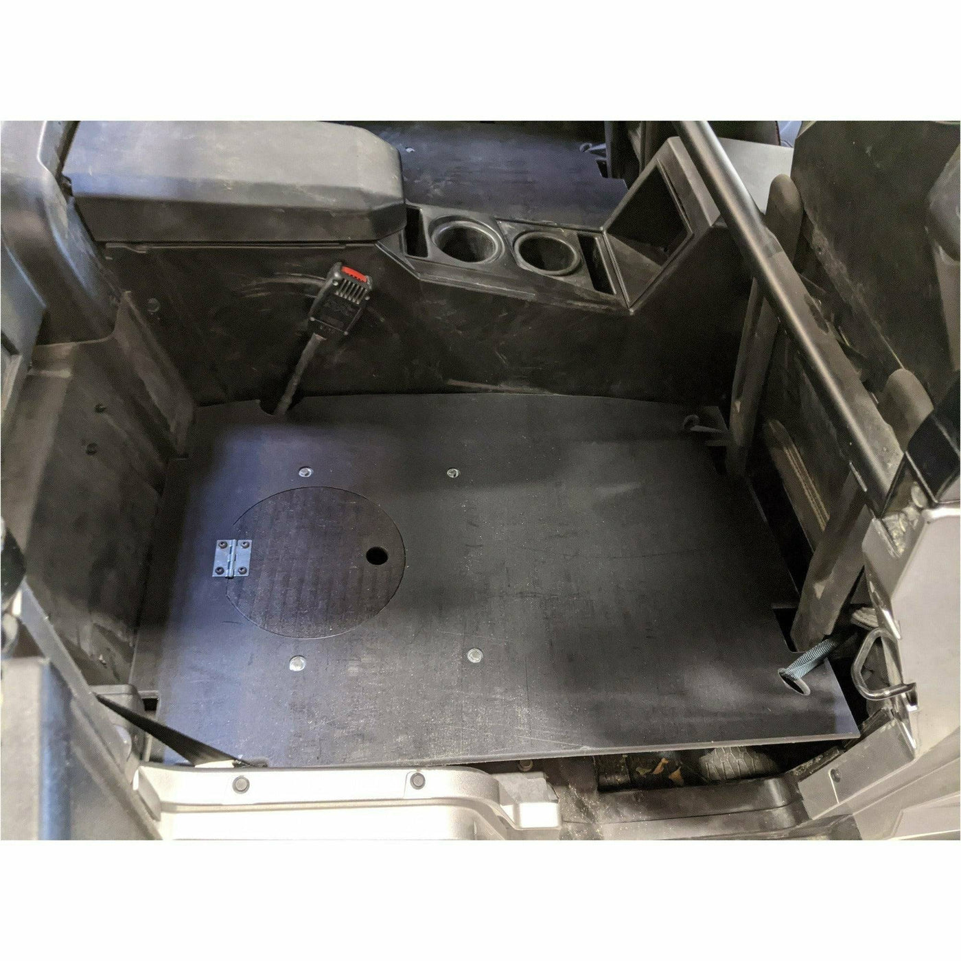 SSS Off-Road Cargo Rack / Dog Seat - Back Seat Conversion Kit for Polaris General XP 4 1000