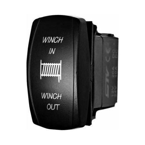 STV Motorsports Momentary Winch In / Out Rocker Switch