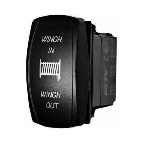 STV Motorsports Momentary Winch In / Out Rocker Switch