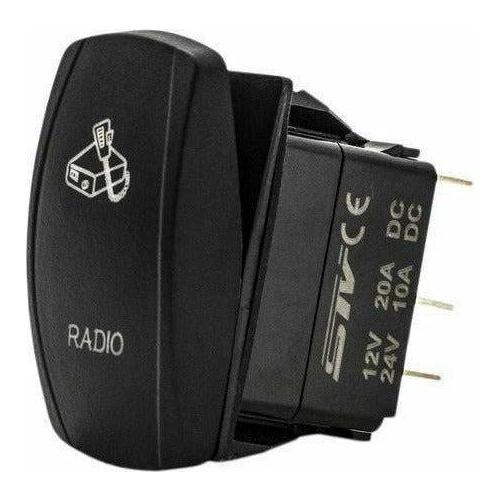 STV Motorsports Radio Rocker Switch