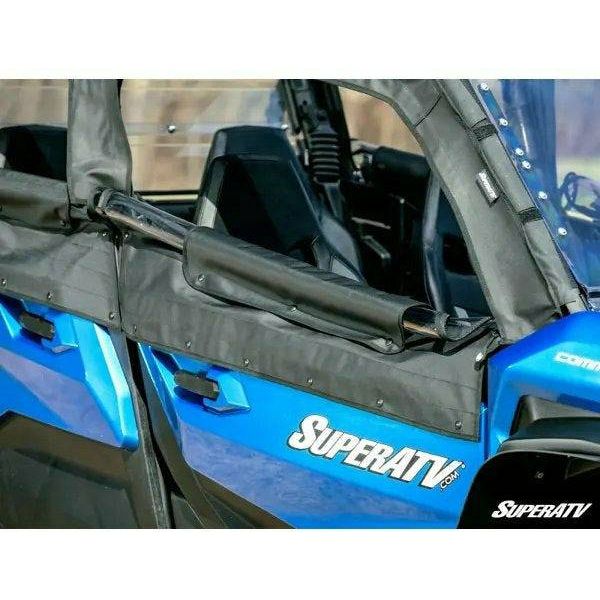 SuperATV Can Am Commander MAX 4-Door Primal Soft Cab Enclosure Upper Doors