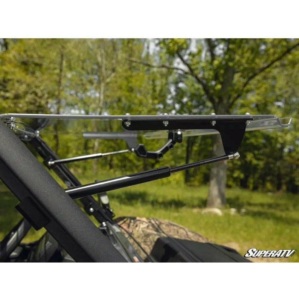 Can Am Commander Scratch Resistant Flip Windshield | SuperATV