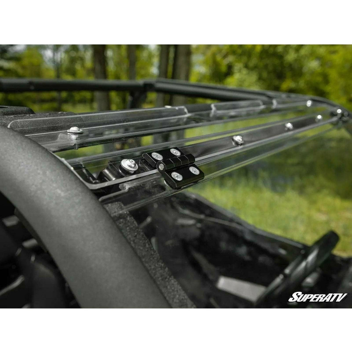 Can Am Commander Scratch Resistant Flip Windshield | SuperATV